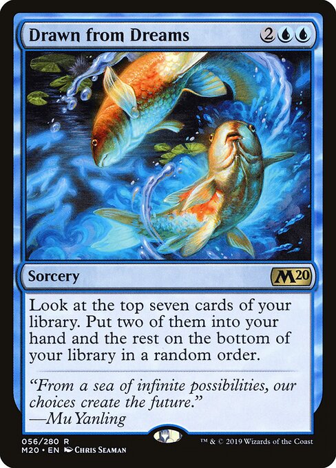 Drawn from Dreams (M20 56) [Core Set 2020]