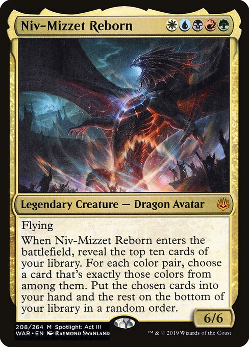 Niv-Mizzet Reborn (WAR 208) [War of the Spark]