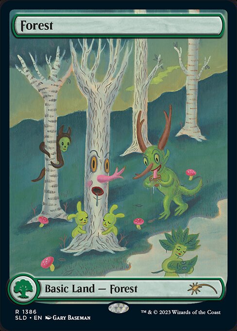 Forest (SLD 1386) [Secret Lair Drop]