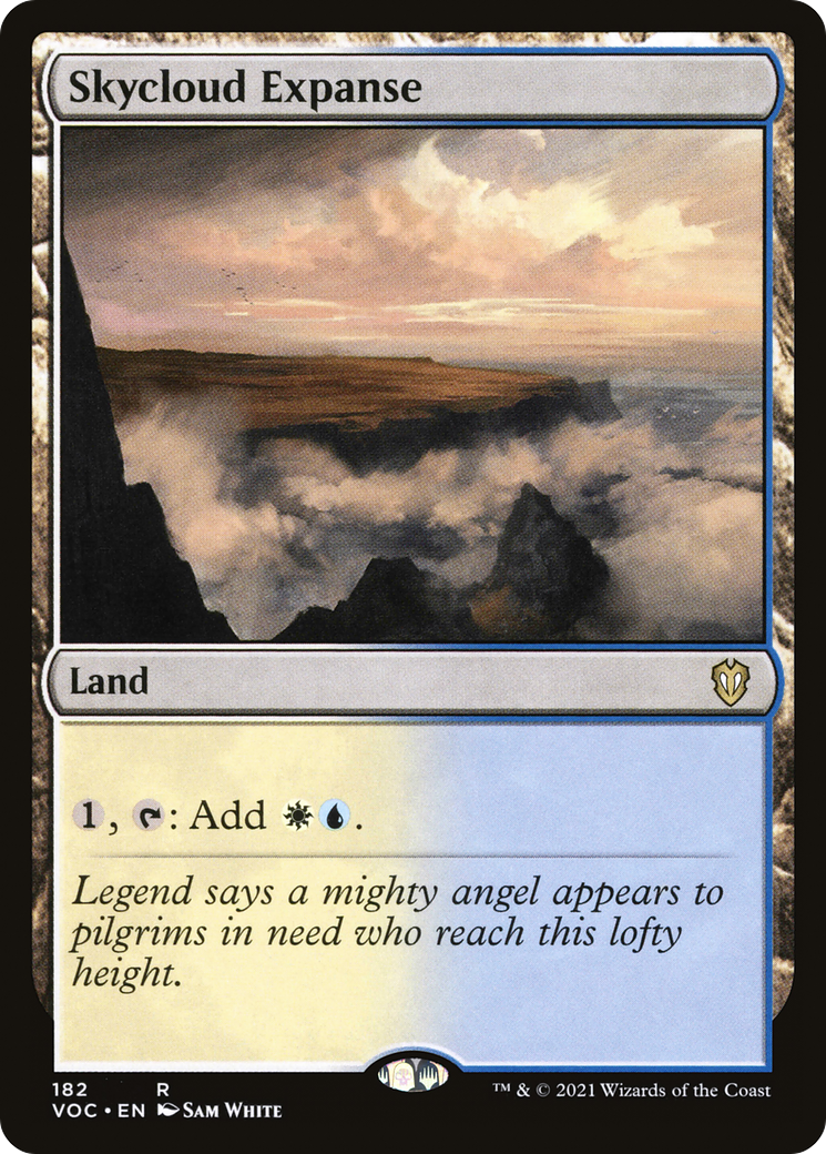 Skycloud Expanse [Innistrad: Crimson Vow Commander]