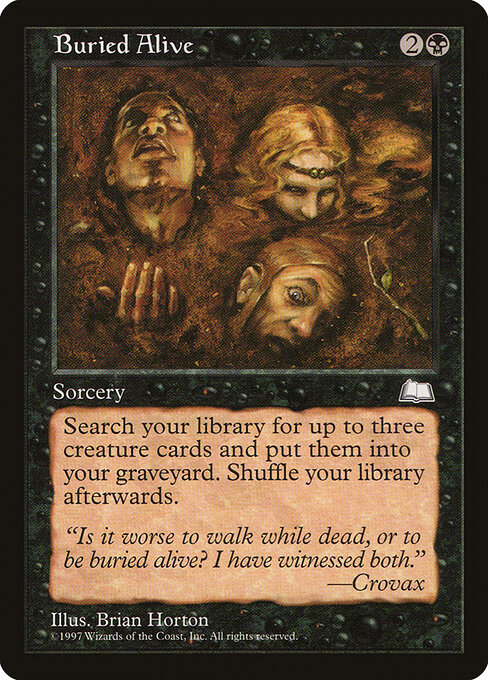 Buried Alive (WTH 63) [Weatherlight]