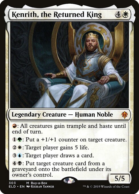 Kenrith, the Returned King (ELD 303) [Throne of Eldraine]