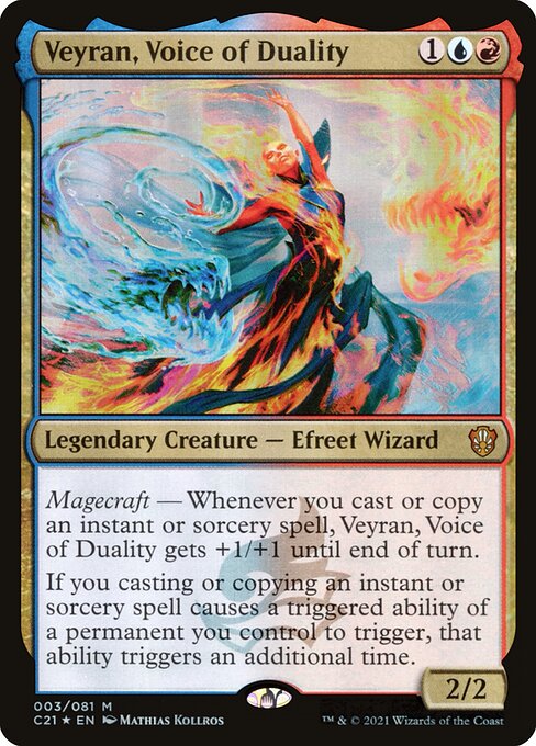 Veyran, Voice of Duality (C21 3) [Commander 2021]