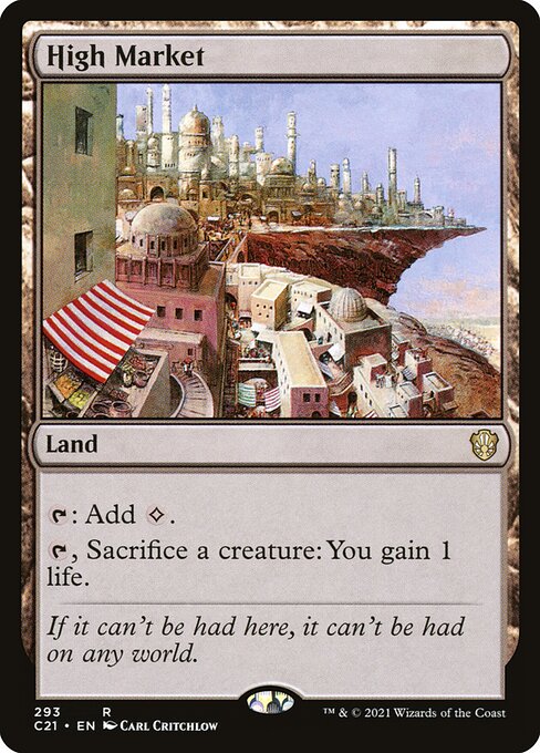 High Market (C21 293) [Commander 2021]