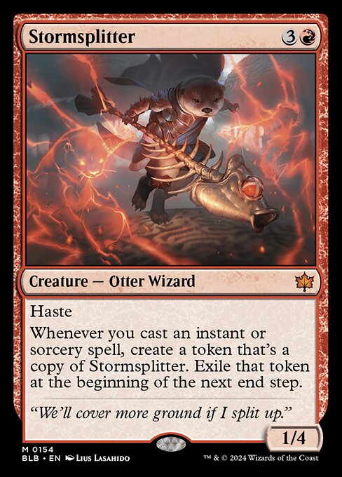 Stormsplitter (BLB 154) [Bloomburrow]