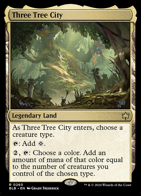 Three Tree City (BLB 260) [Bloomburrow]