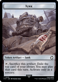 Junk // Copy Double-Sided Token [Fallout Tokens]