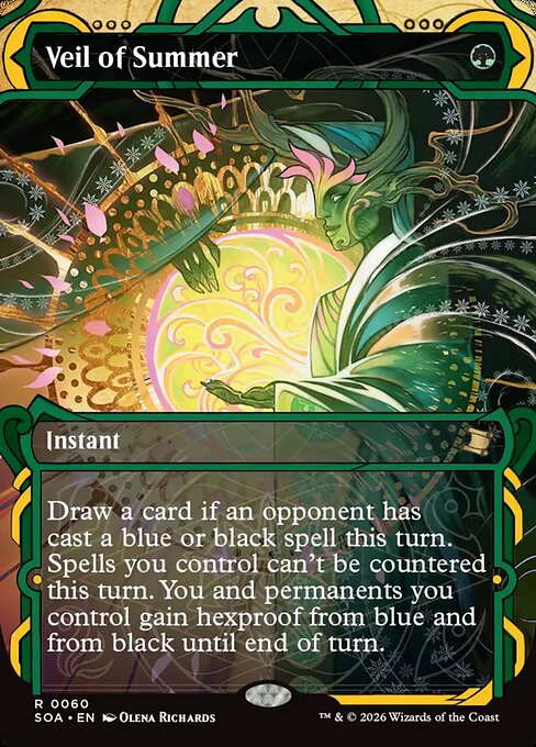Veil of Summer (SOA 60) [Secrets of Strixhaven Mystical Archive]