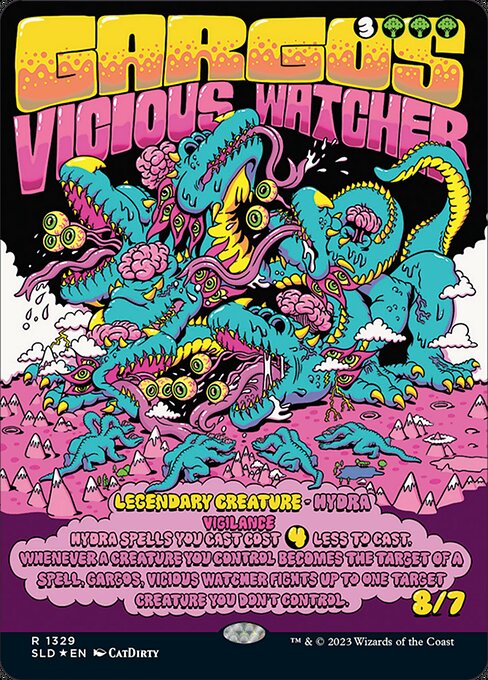 Gargos, Vicious Watcher (SLD 1329) [Secret Lair Drop]
