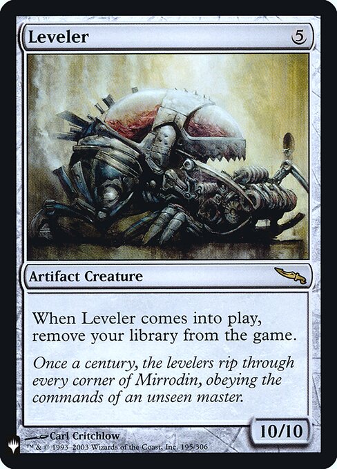 Leveler (PLST MRD-195) [The List]