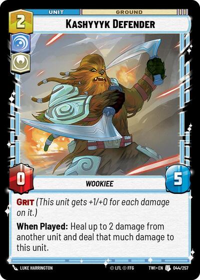 Kashyyyk Defender (TWI 044/257) [Twilight of the Republic]