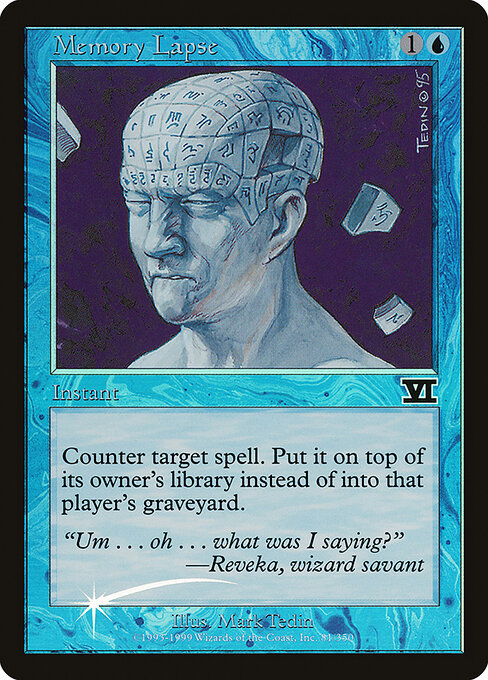 Memory Lapse (G99 1) [Judge Gift Cards 1999]
