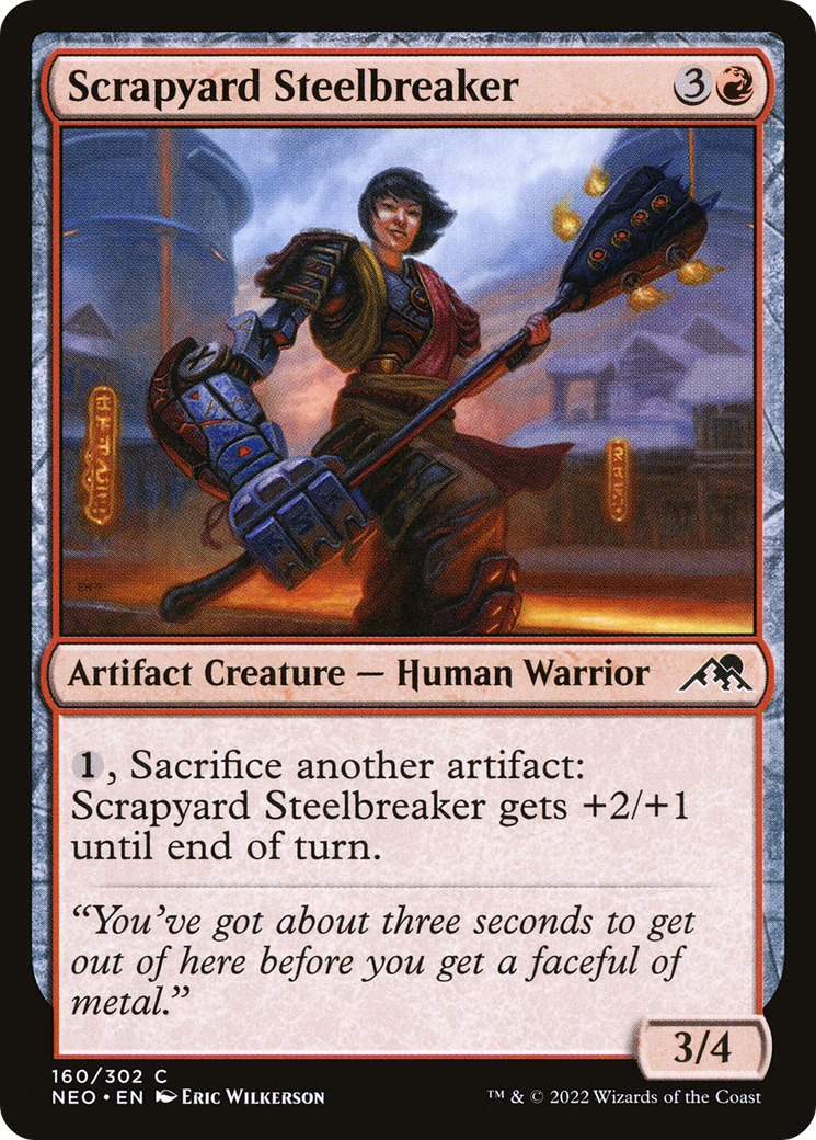 Scrapyard Steelbreaker [Kamigawa: Neon Dynasty]