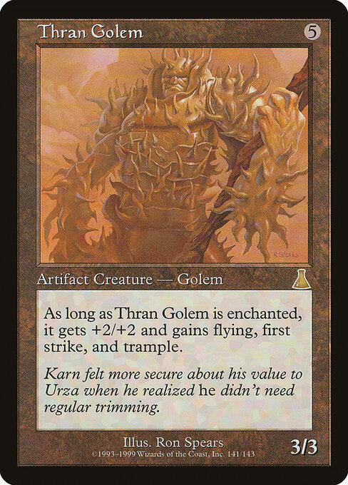 Thran Golem (UDS 141) [Urza's Destiny]
