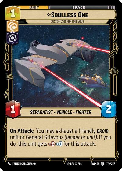Soulless One Customized for Grievous (TWI 179/257) [Twilight of the Republic]