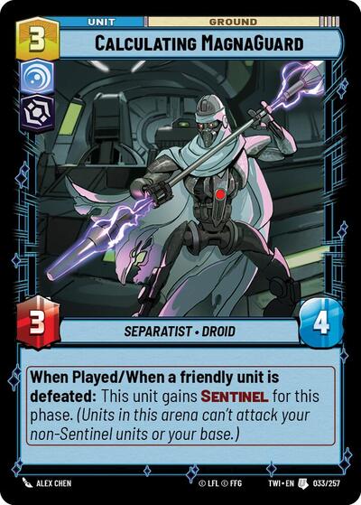 Calculating MagnaGuard (TWI 033/257) [Twilight of the Republic]