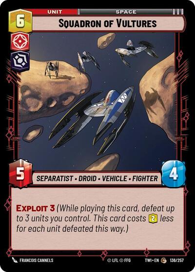 Squadron of Vultures (TWI 136/257) [Twilight of the Republic]