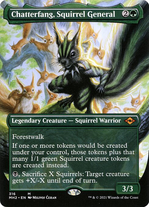 Chatterfang, Squirrel General (MH2 316) [Modern Horizons 2]
