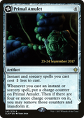 Primal Amulet // Primal Wellspring [Ixalan Prerelease Promos]