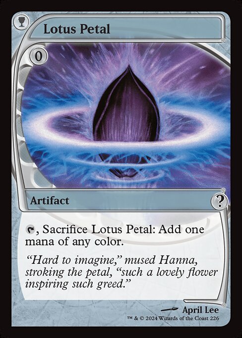 Lotus Petal (MB2 226) [Mystery Booster 2]