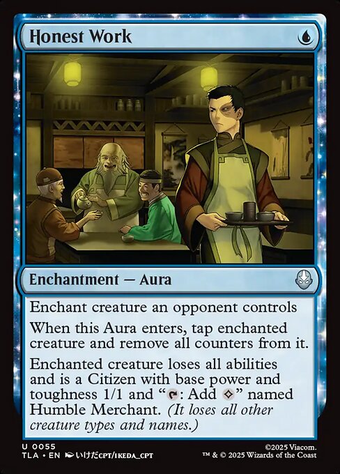 Honest Work (TLA 55) [Avatar: The Last Airbender]
