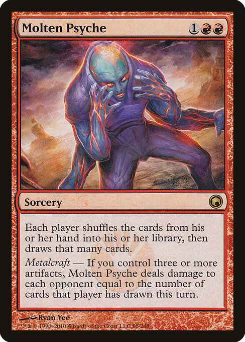 Molten Psyche (SOM 98) [Scars of Mirrodin]