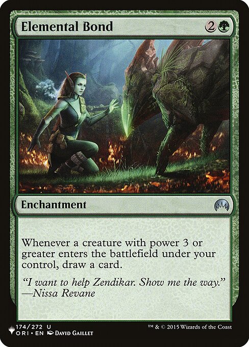 Elemental Bond (PLST ORI-174) [The List]