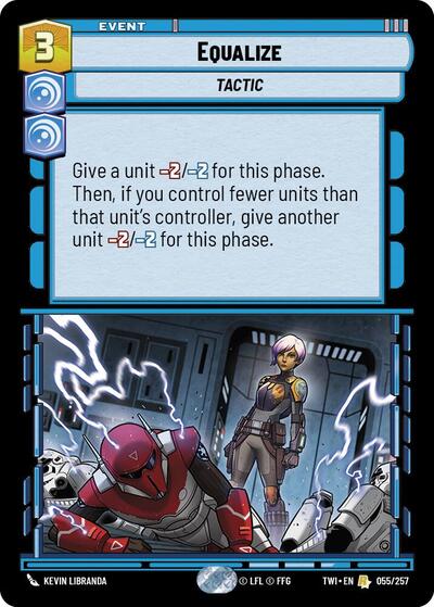 Equalize (TWI 055/257) [Twilight of the Republic]
