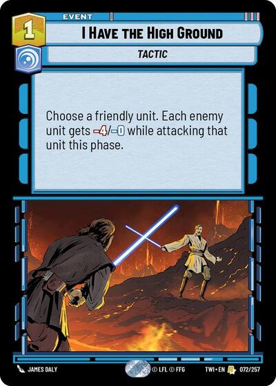 I Have The High Ground (TWI 072/257) [Twilight of the Republic]