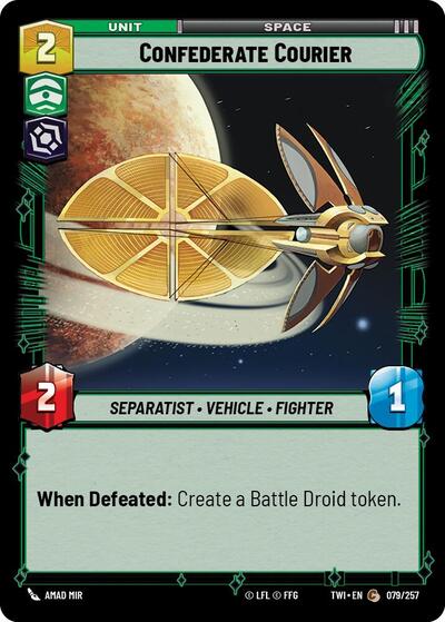 Confederate Courier (TWI 079/257) [Twilight of the Republic]