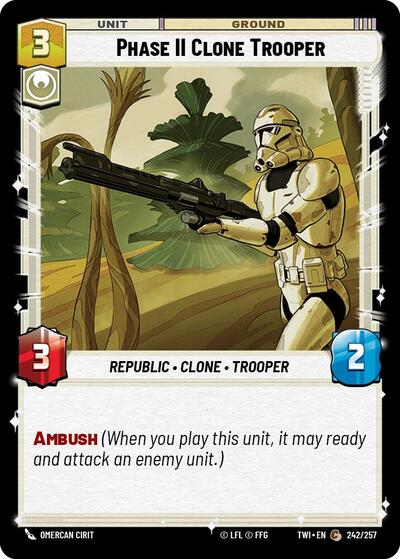 Phase II Clone Trooper (TWI 242/257) [Twilight of the Republic]