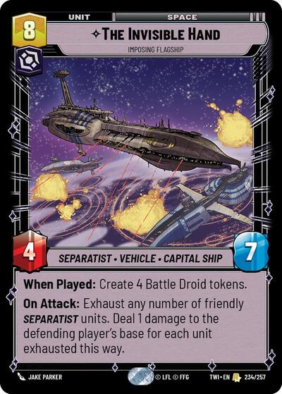 The Invisible Hand Imposing Flagship (TWI 234/257) [Twilight of the Republic]