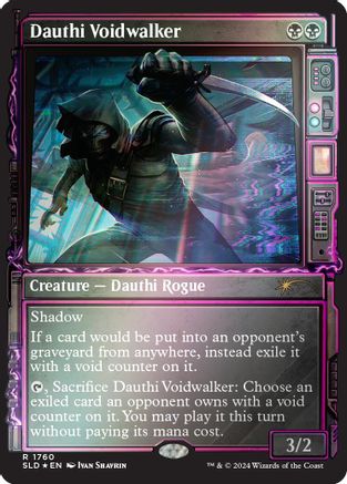 Dauthi Voidwalker (Rainbow Foil) [Secret Lair Drop Series]