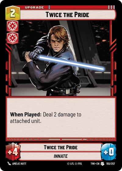 Twice the Pride (TWI 155/257) [Twilight of the Republic]