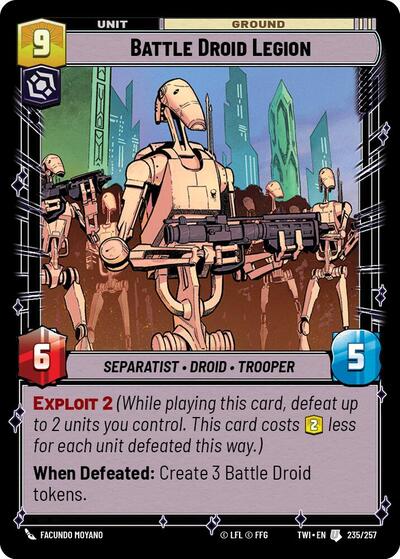 Battle Droid Legion (TWI 235/257) [Twilight of the Republic]
