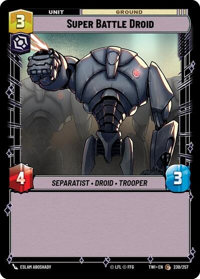 Super Battle Droid (TWI 230/257) [Twilight of the Republic]