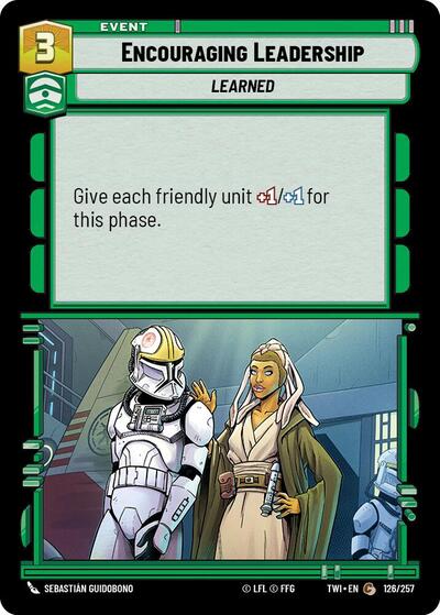Encouraging Leadership (TWI 126/257) [Twilight of the Republic]