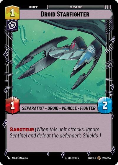 Droid Starfighter (TWI 228/257) [Twilight of the Republic]