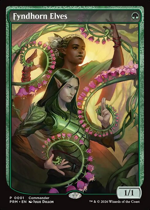 Fyndhorn Elves (Full Art) (PF26 2) [MagicFest 2026]