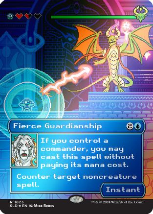 Fierce Guardianship (Rainbow Foil) [Secret Lair Drop Series]