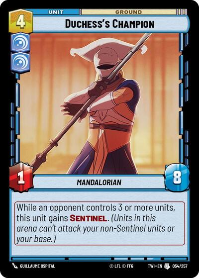 Duchesss Champion (TWI 054/257) [Twilight of the Republic]