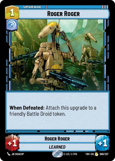 Roger Roger (TWI 069/257) [Twilight of the Republic]