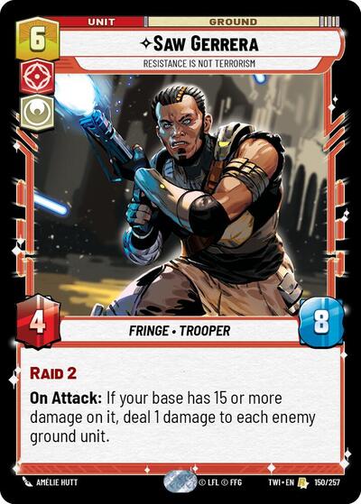Saw Gerrera Resistance is Not Terrorism (TWI 150/257) [Twilight of the Republic]