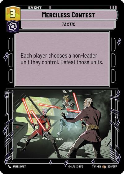 Merciless Contest (TWI 238/257) [Twilight of the Republic]