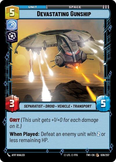 Devastating Gunship (TWI 036/257) [Twilight of the Republic]