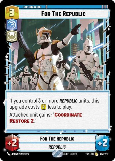 For The Republic (TWI 051/257) [Twilight of the Republic]