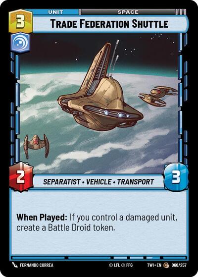 Trade Federation Shuttle (TWI 060/257) [Twilight of the Republic]