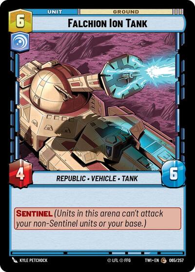 Falchion Ion Tank (TWI 065/257) [Twilight of the Republic]