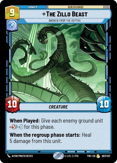 The Zillo Beast Awoken From The Depths (TWI 067/257) [Twilight of the Republic]