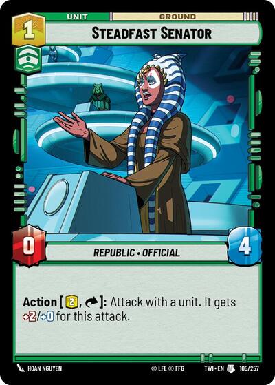 Steadfast Senator (TWI 105/257) [Twilight of the Republic]